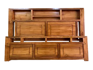 Regal King Size Teak Wood Bed