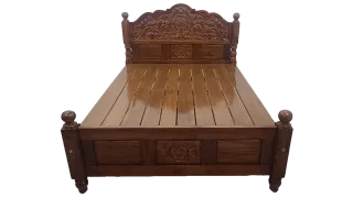 Royal King Size Teak Wood Bed