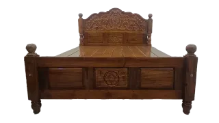 Royal King Size Teak Wood Bed