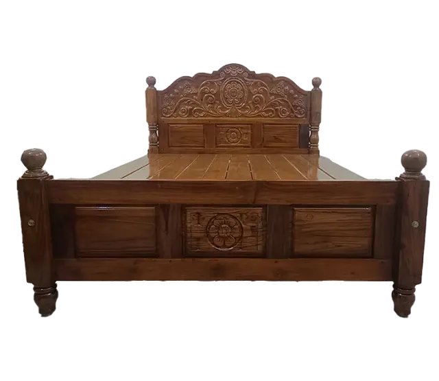 Royal King Size Teak Wood Bed